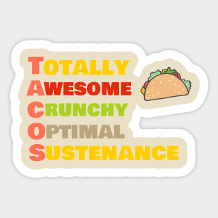 Tacos Sticker